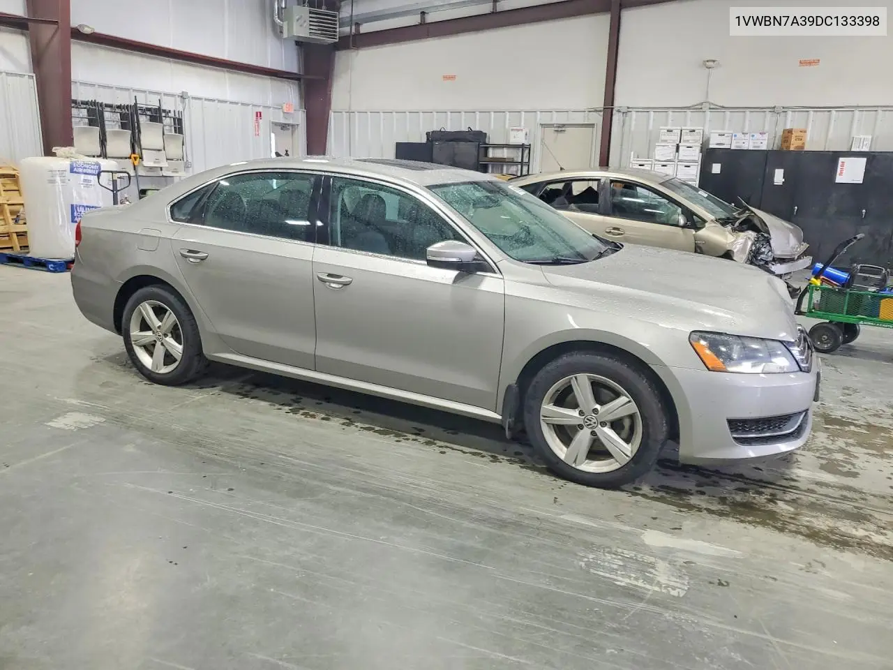 2013 Volkswagen Passat Se VIN: 1VWBN7A39DC133398 Lot: 60862166