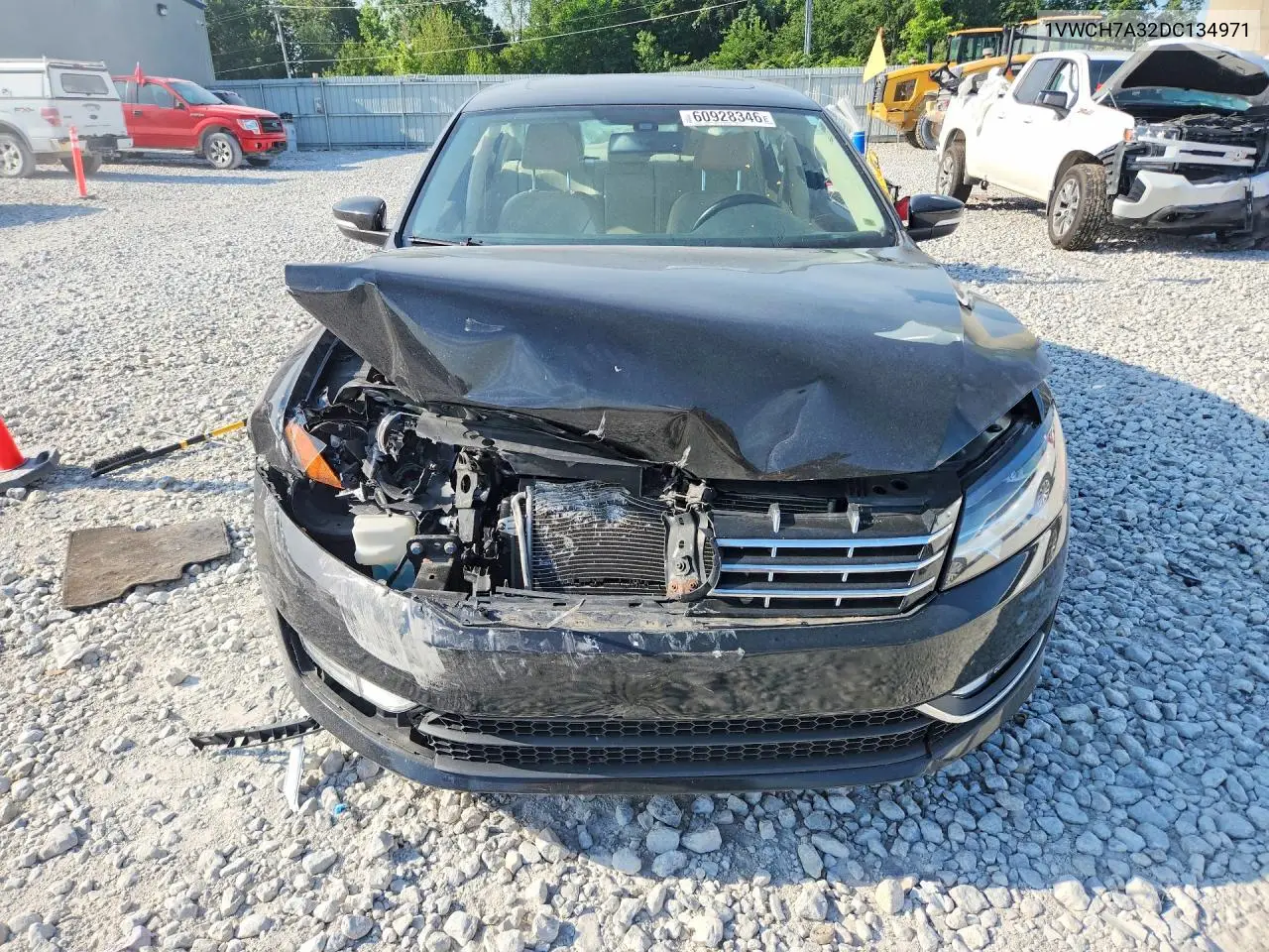 2013 Volkswagen Passat 2.0T Value VIN: 1VWCH7A32DC134971 Lot: 60928346