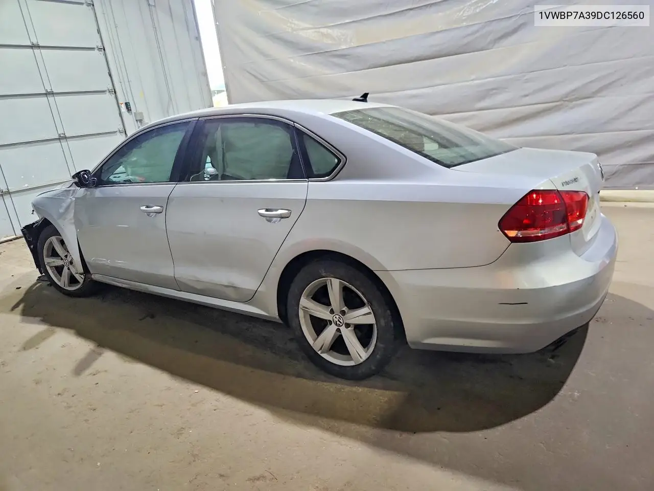 2013 Volkswagen Passat Se VIN: 1VWBP7A39DC126560 Lot: 61103536
