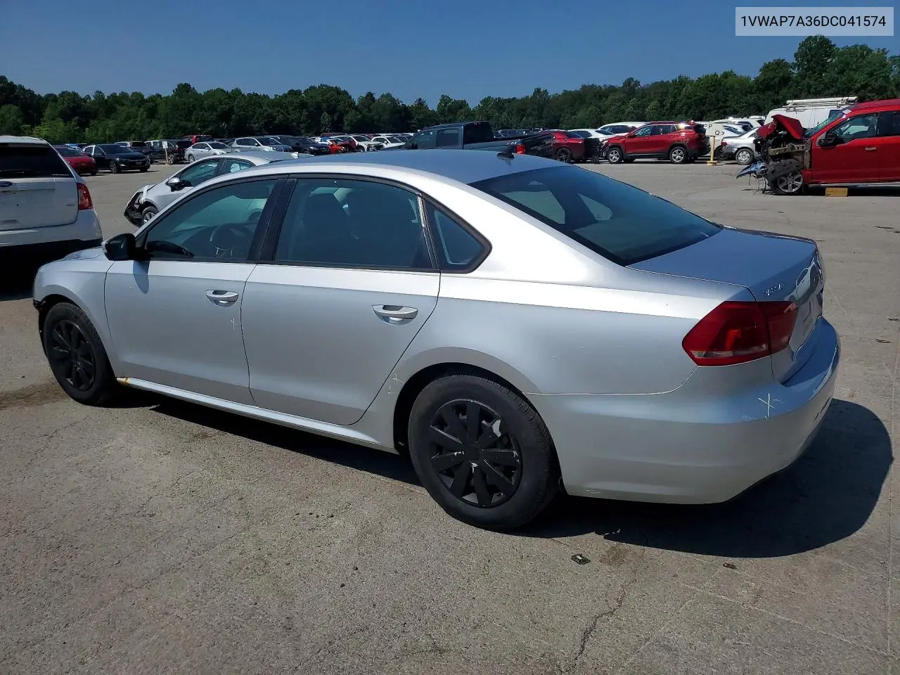 2013 Volkswagen Passat S VIN: 1VWAP7A36DC041574 Lot: 61396726