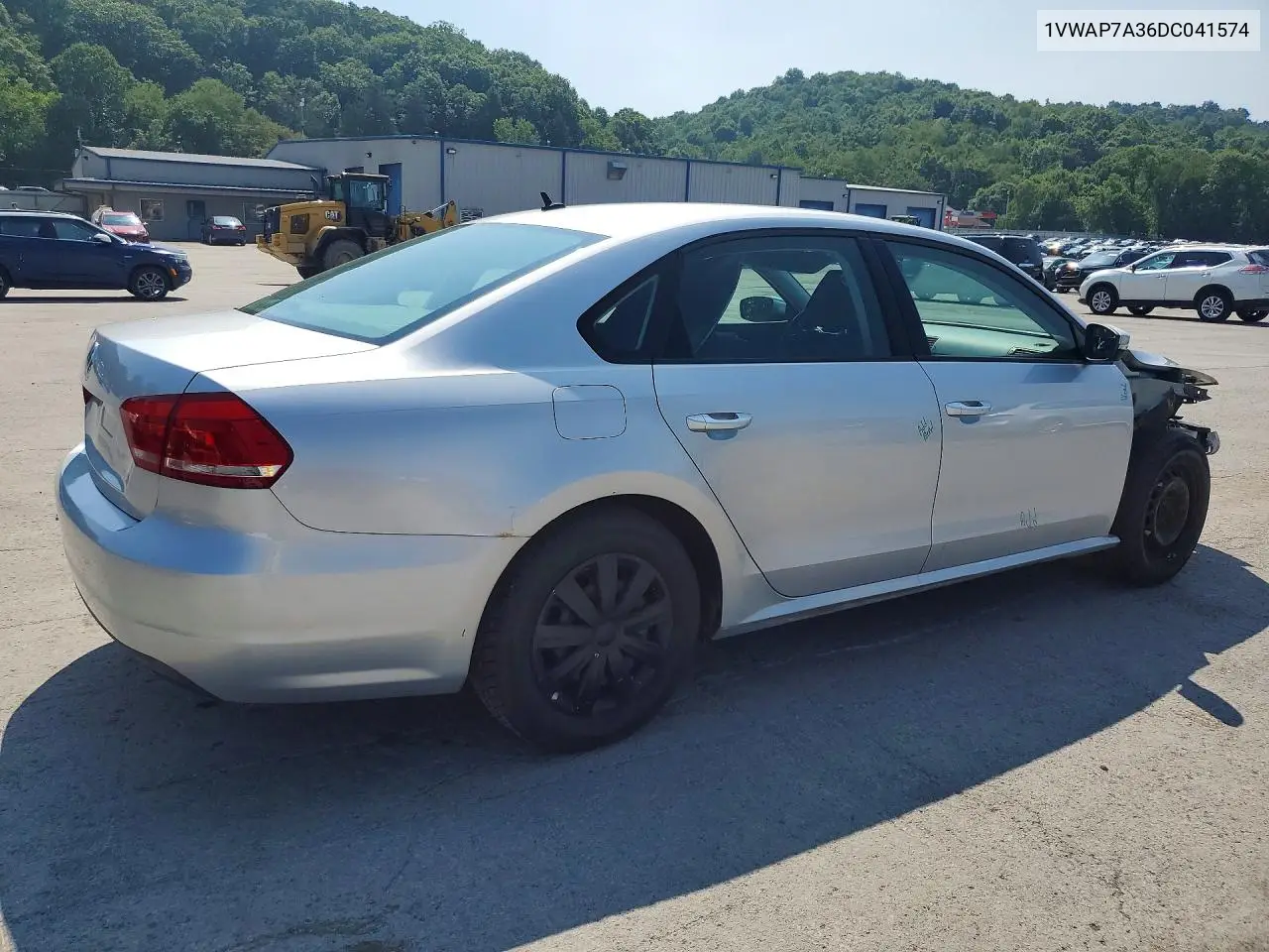 2013 Volkswagen Passat S VIN: 1VWAP7A36DC041574 Lot: 61396726