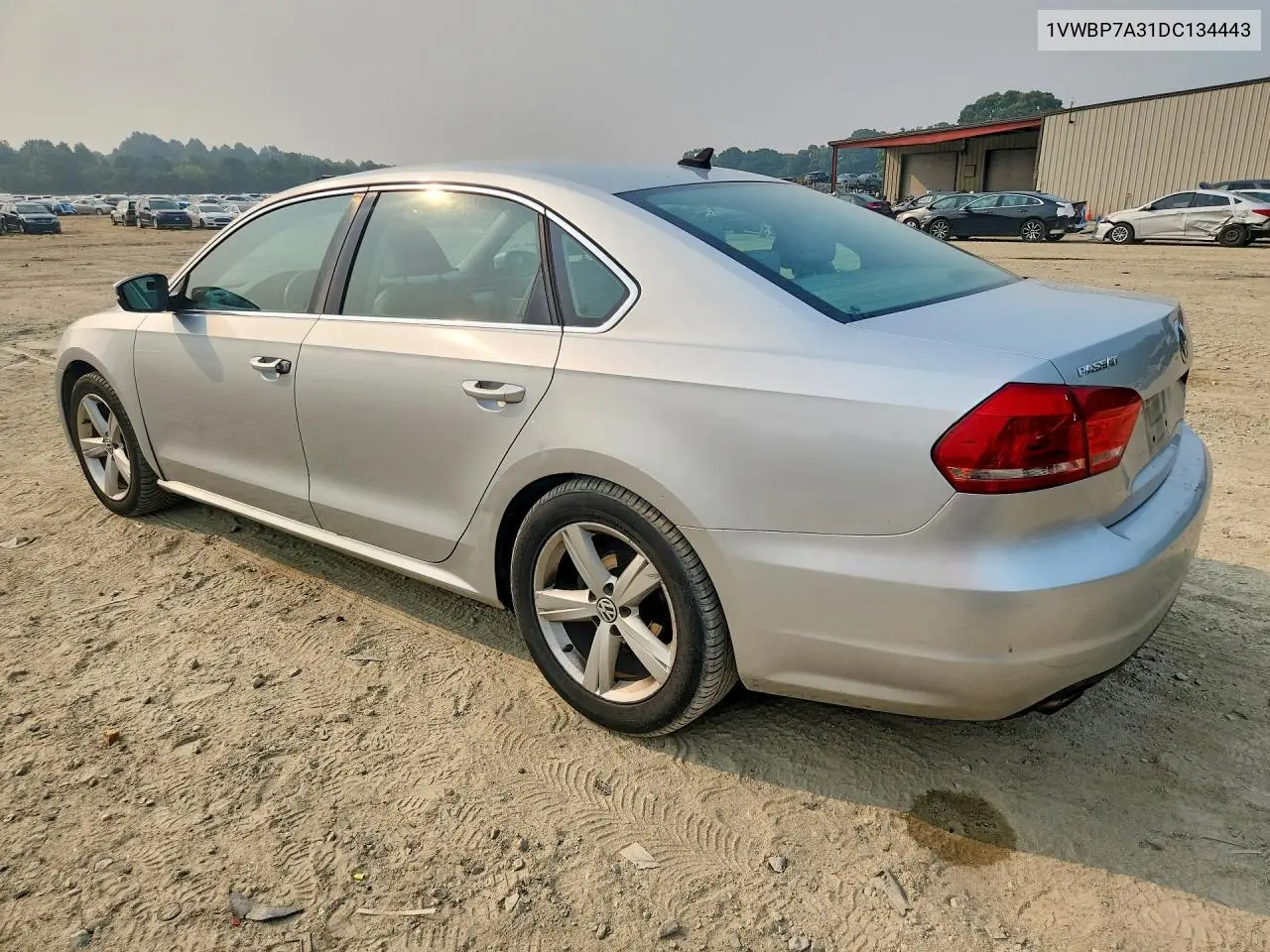 2013 Volkswagen Passat Se VIN: 1VWBP7A31DC134443 Lot: 61535416