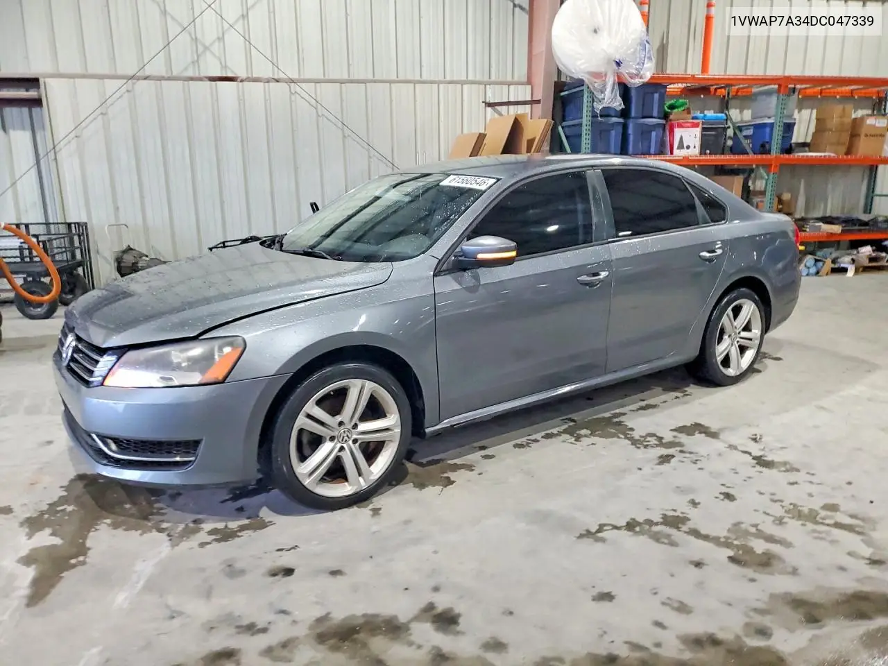 2013 Volkswagen Passat S VIN: 1VWAP7A34DC047339 Lot: 61560546