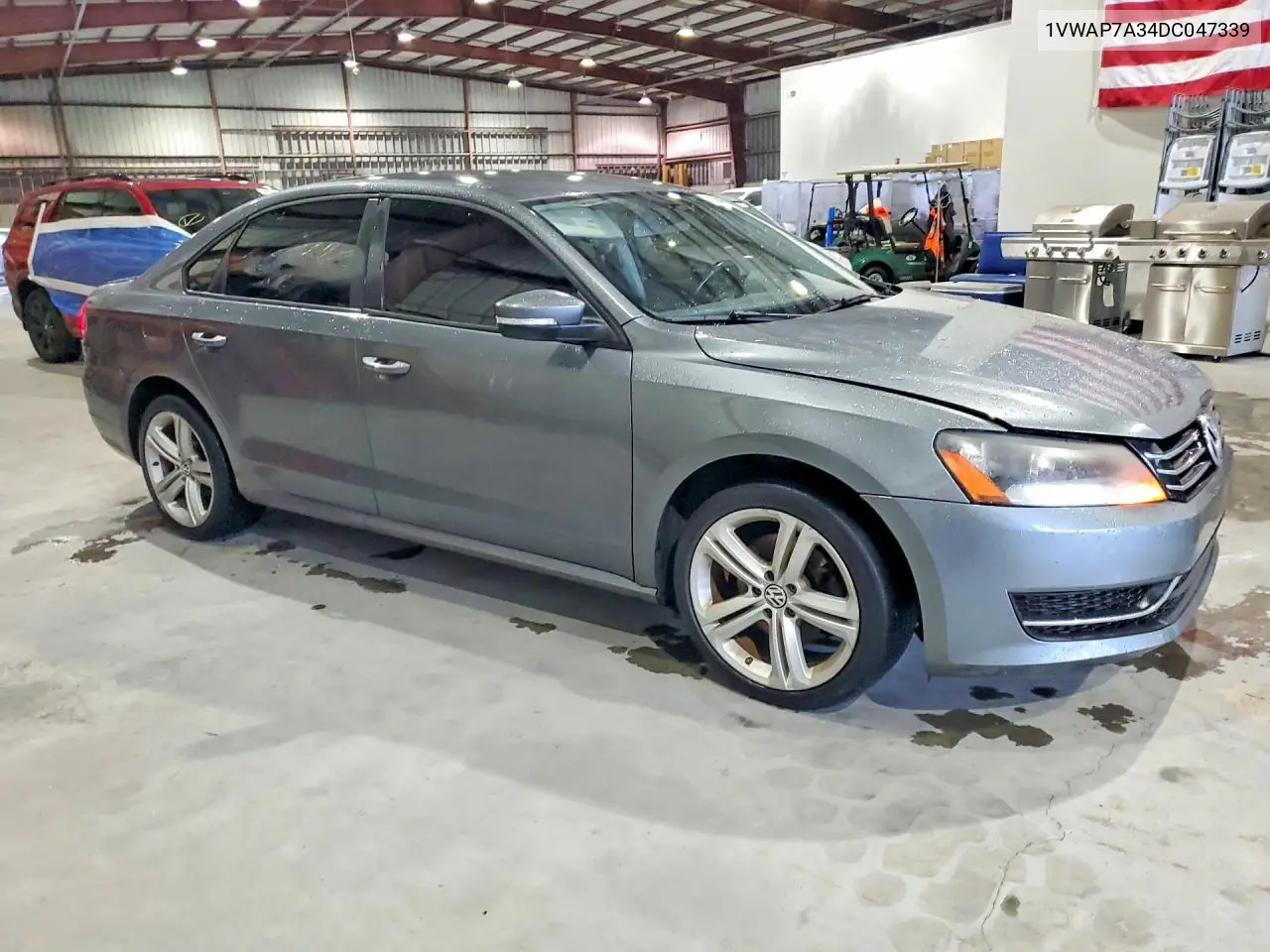 2013 Volkswagen Passat S VIN: 1VWAP7A34DC047339 Lot: 61560546
