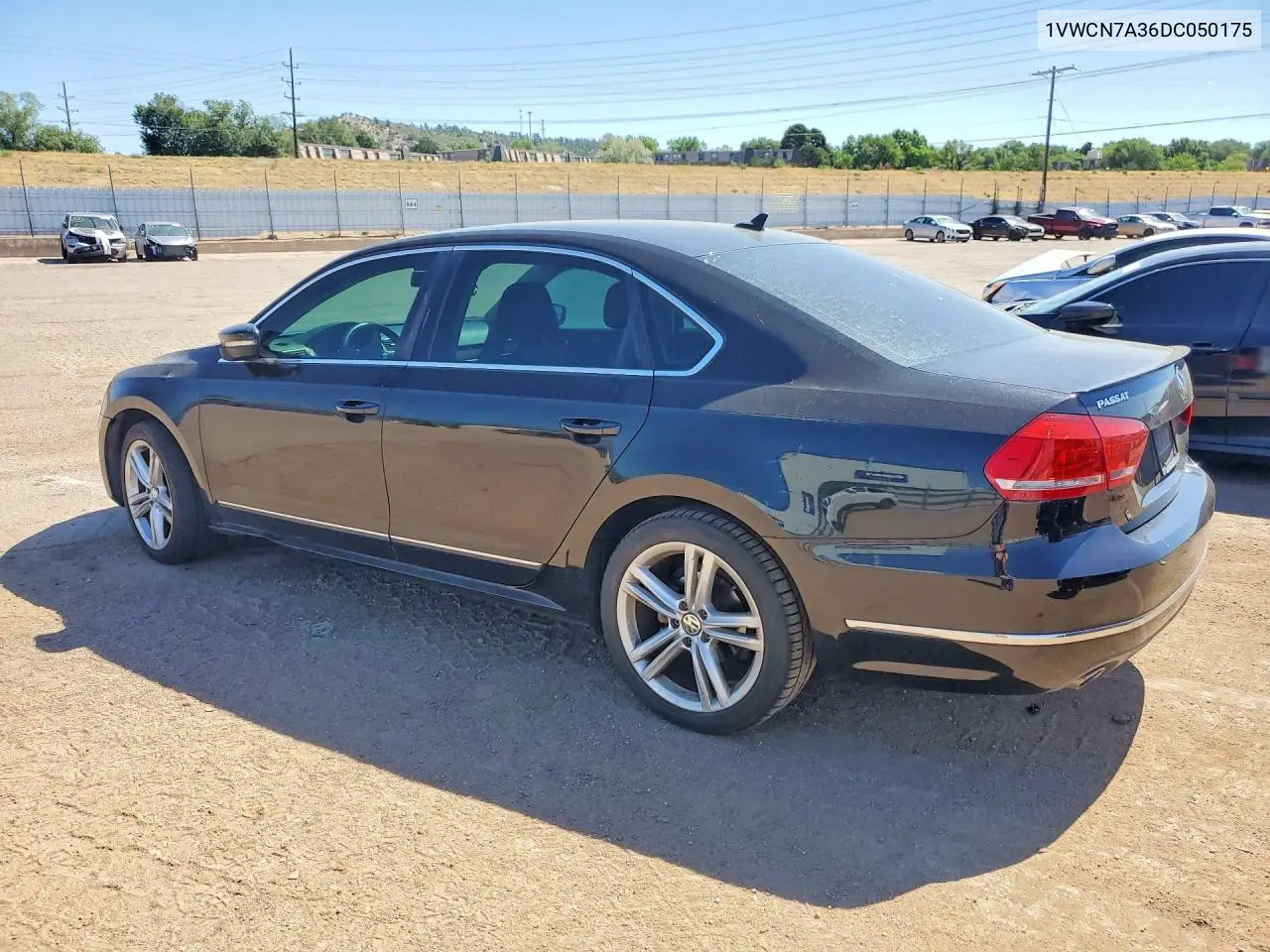 2013 Volkswagen Passat Sel VIN: 1VWCN7A36DC050175 Lot: 61810806