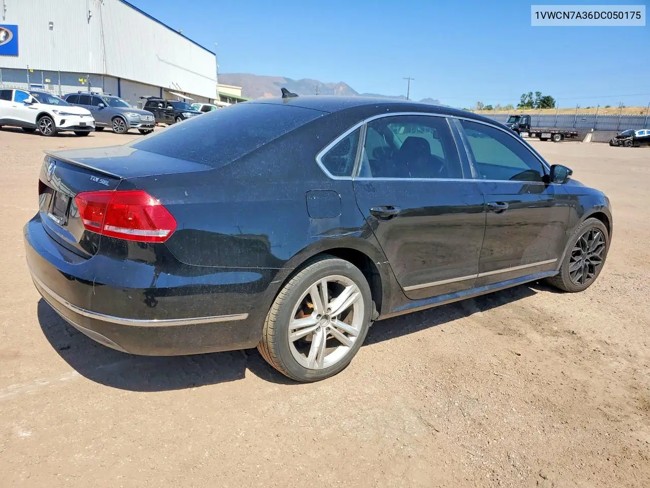2013 Volkswagen Passat Sel VIN: 1VWCN7A36DC050175 Lot: 61810806