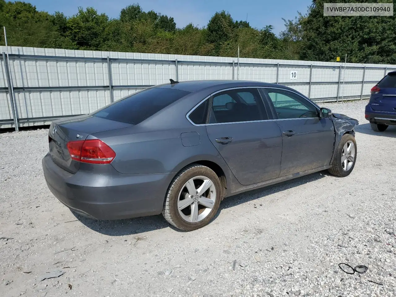 1VWBP7A30DC109940 2013 Volkswagen Passat Se