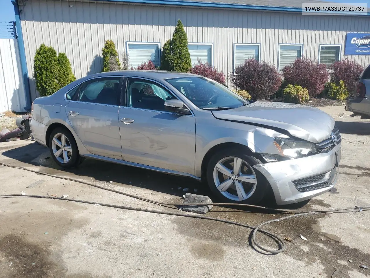 1VWBP7A33DC120737 2013 Volkswagen Passat Se