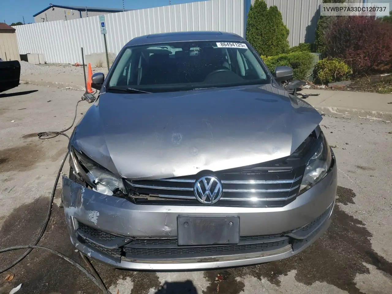 1VWBP7A33DC120737 2013 Volkswagen Passat Se