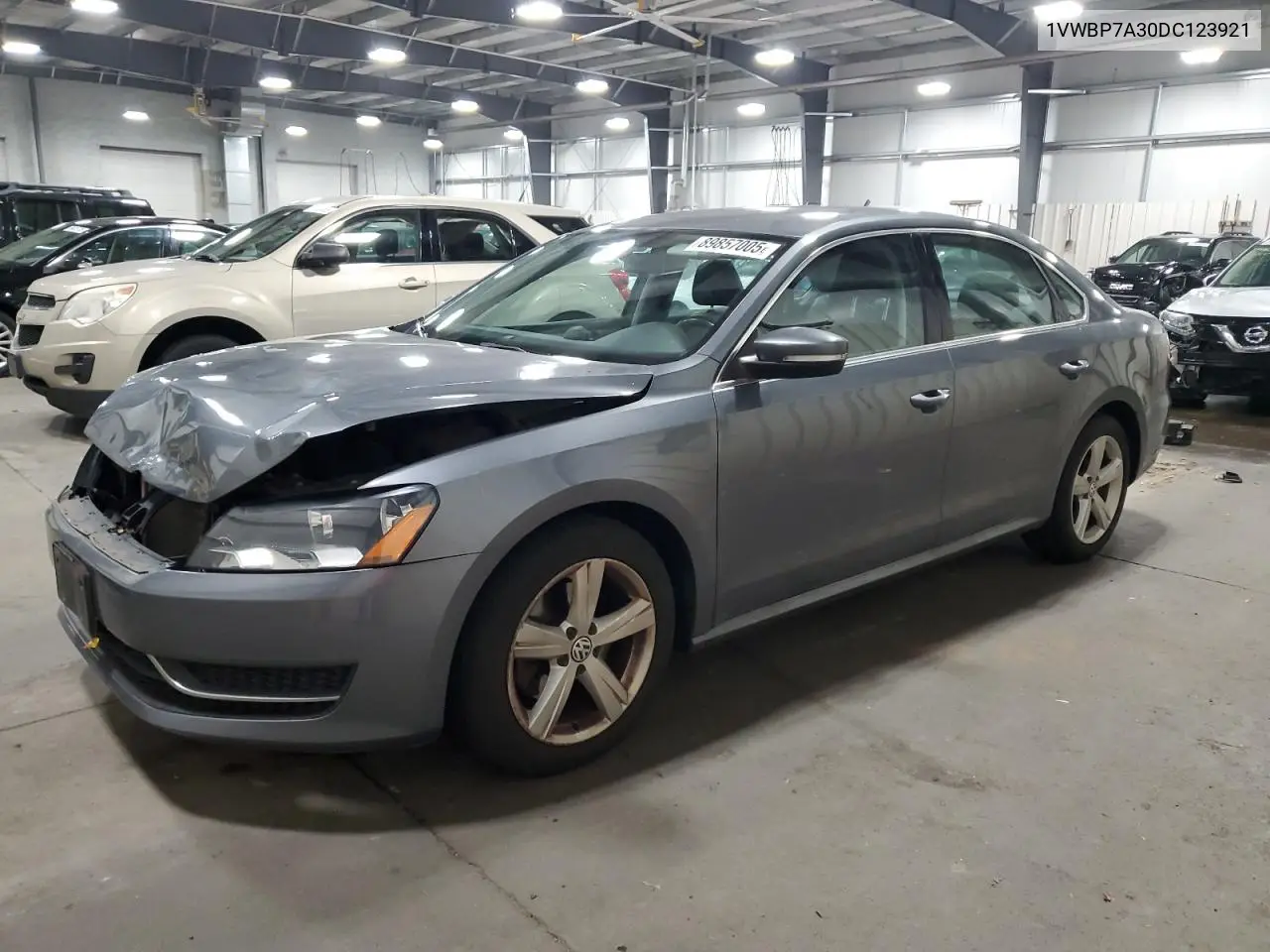 1VWBP7A30DC123921 2013 Volkswagen Passat Se