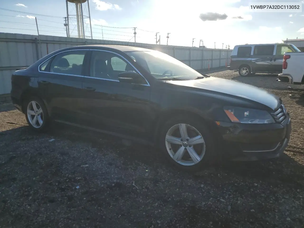 1VWBP7A32DC113052 2013 Volkswagen Passat