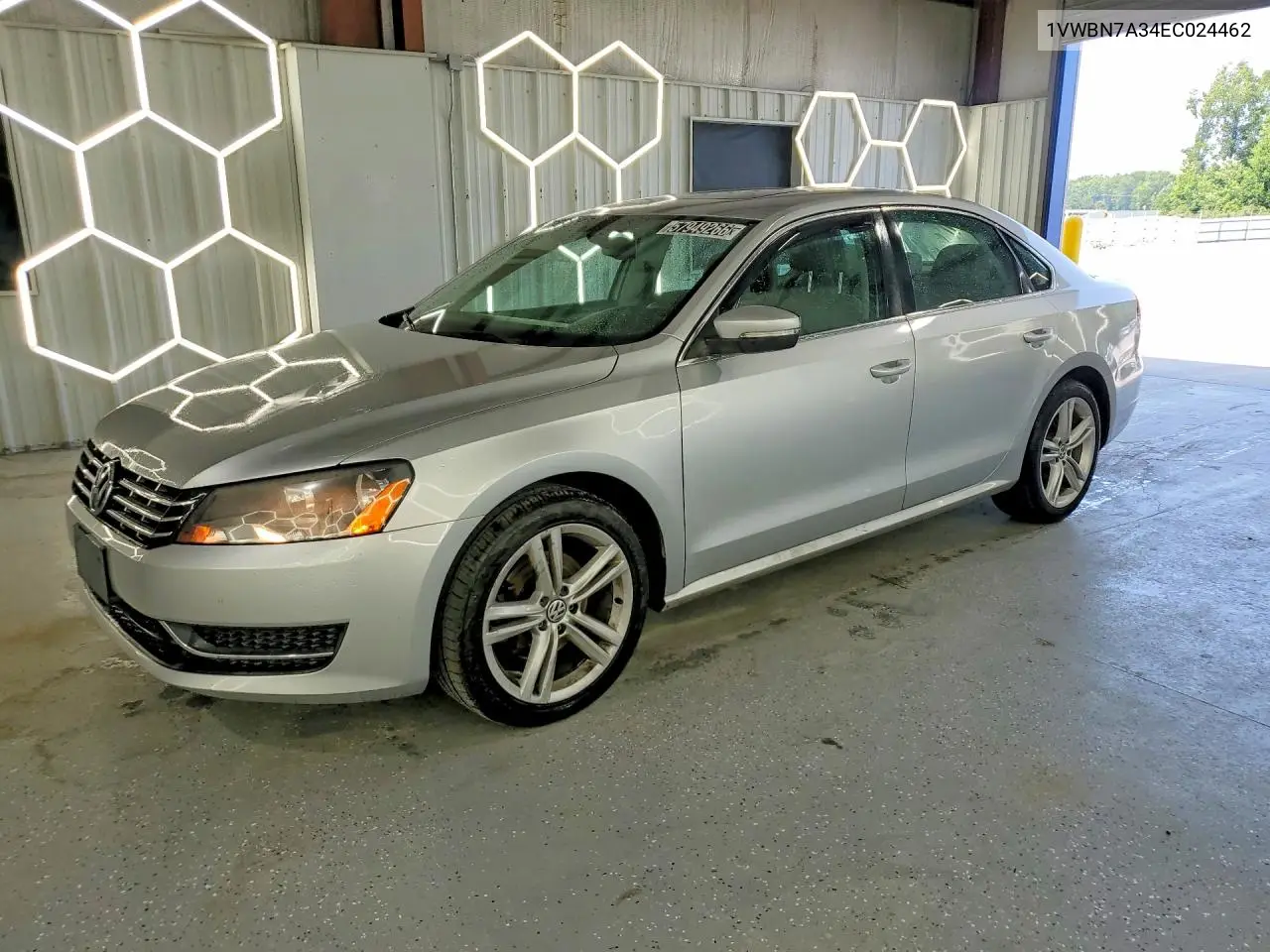 2014 Volkswagen Passat Se VIN: 1VWBN7A34EC024462 Lot: 57949266