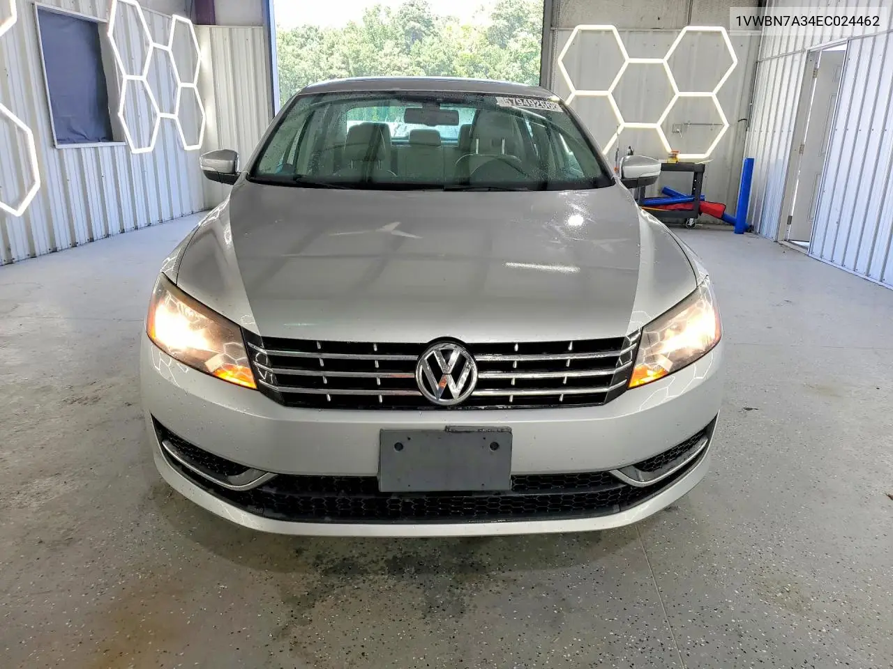 2014 Volkswagen Passat Se VIN: 1VWBN7A34EC024462 Lot: 57949266