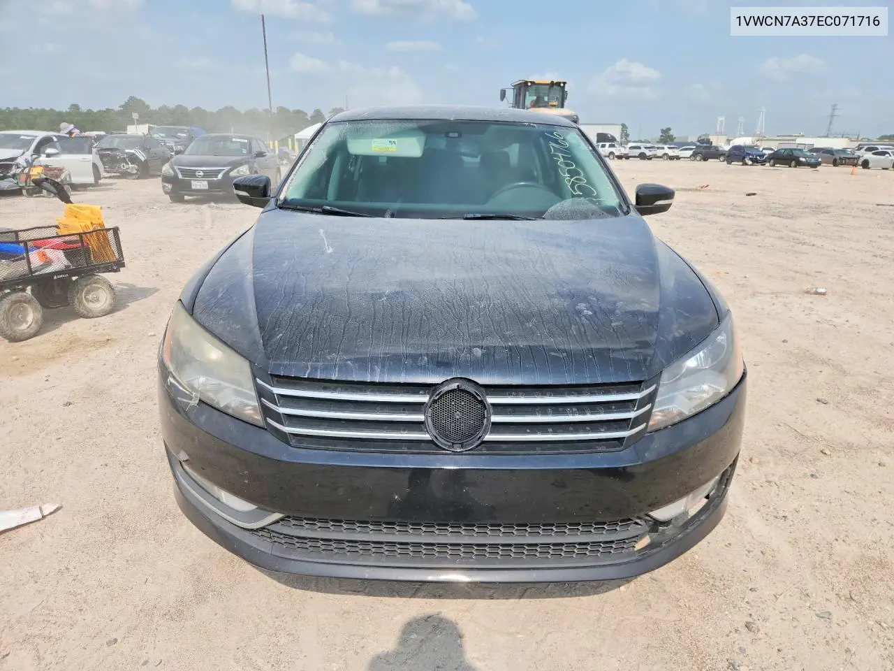 2014 Volkswagen Passat Sel VIN: 1VWCN7A37EC071716 Lot: 58504766