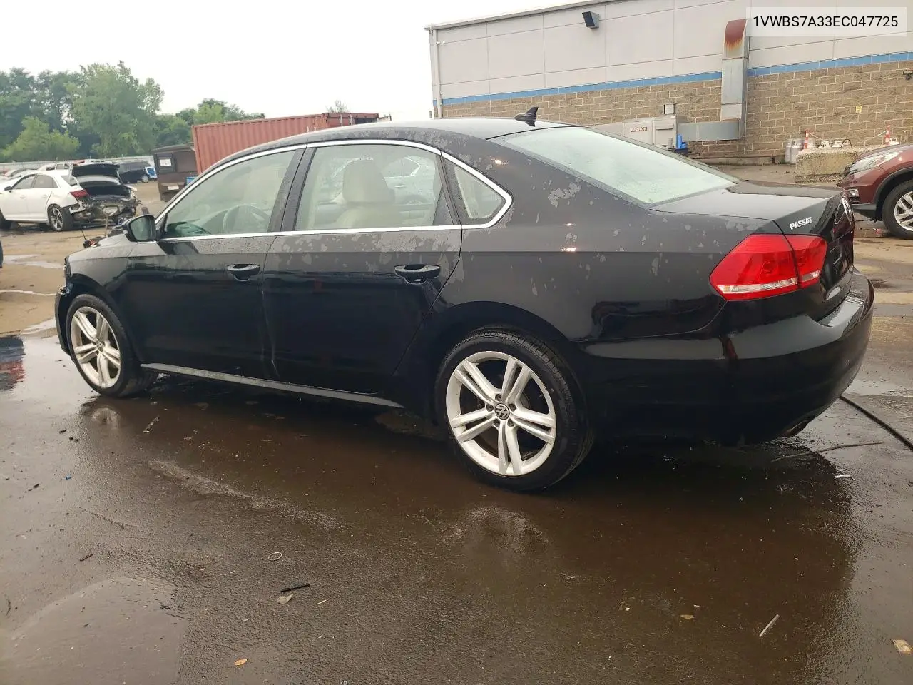 2014 Volkswagen Passat Se VIN: 1VWBS7A33EC047725 Lot: 59950366