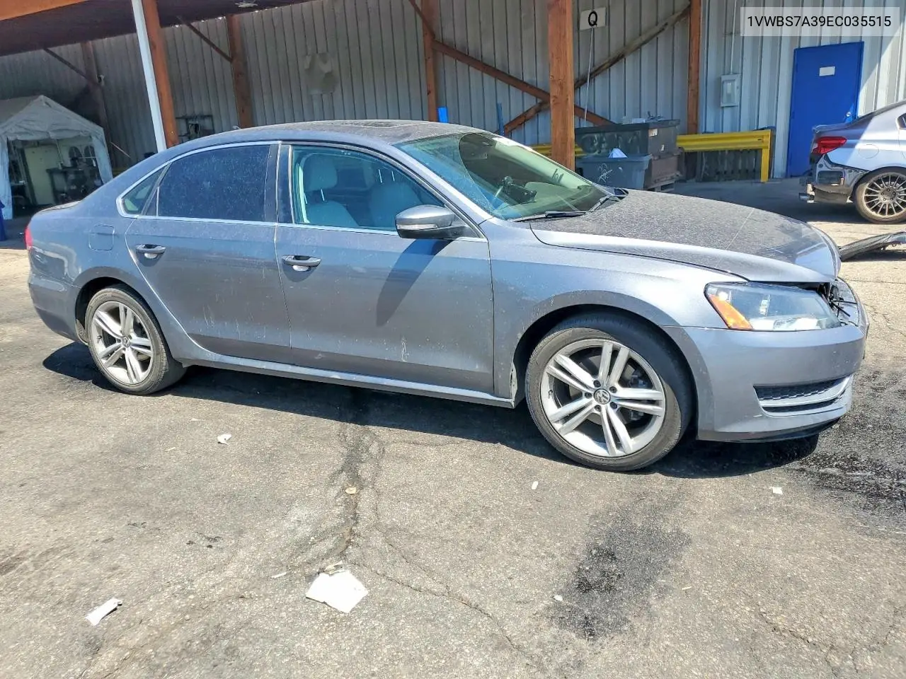 2014 Volkswagen Passat Se VIN: 1VWBS7A39EC035515 Lot: 60643136