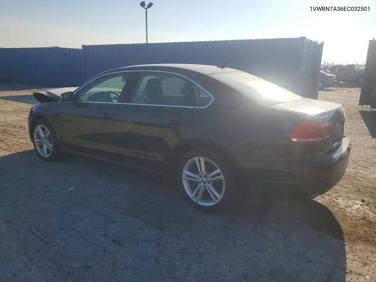 2014 Volkswagen Passat Se VIN: 1VWBN7A36EC032501 Lot: 60697296