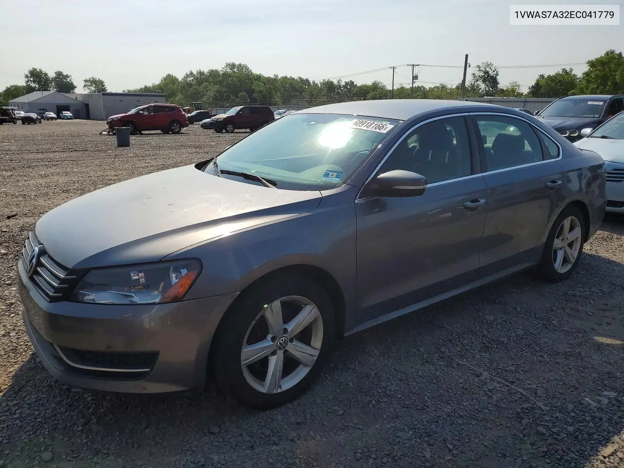 2014 Volkswagen Passat S VIN: 1VWAS7A32EC041779 Lot: 60918166