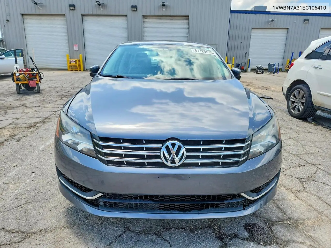 2014 Volkswagen Passat Se VIN: 1VWBN7A31EC106410 Lot: 61129526