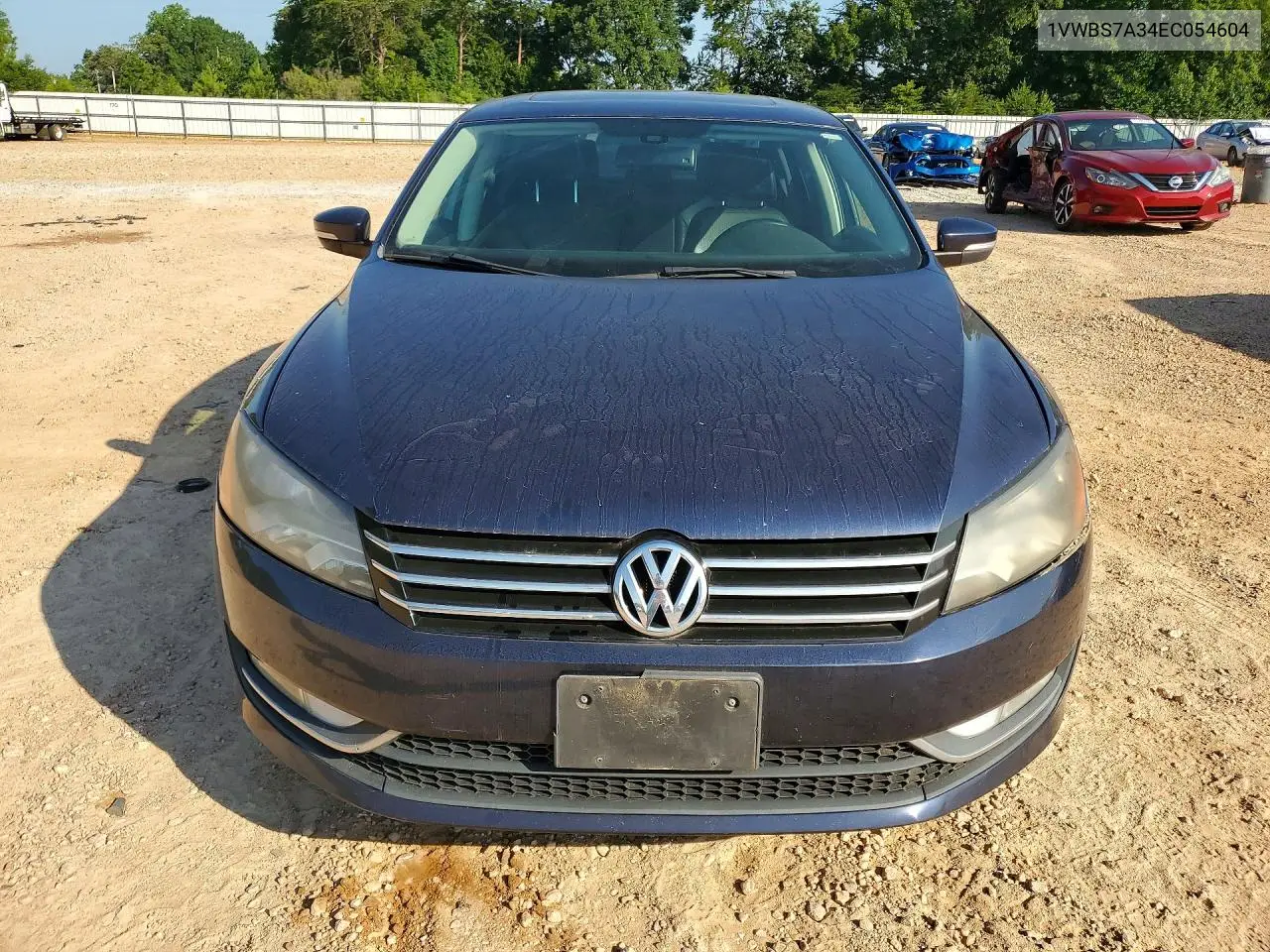 2014 Volkswagen Passat Se VIN: 1VWBS7A34EC054604 Lot: 61225446