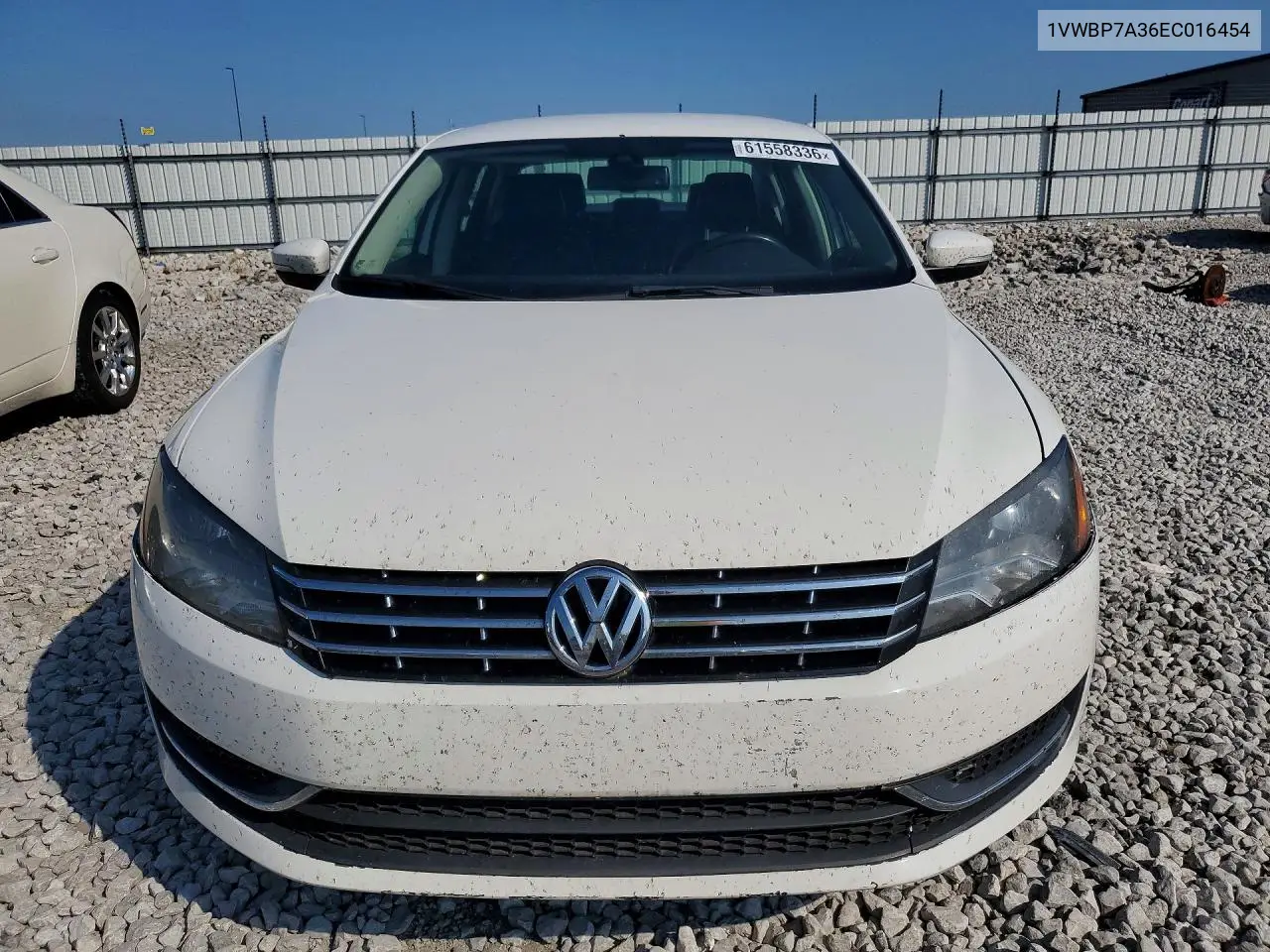 2014 Volkswagen Passat Se VIN: 1VWBP7A36EC016454 Lot: 61558336