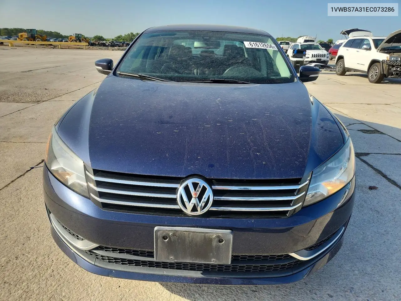 2014 Volkswagen Passat Se VIN: 1VWBS7A31EC073286 Lot: 61612656