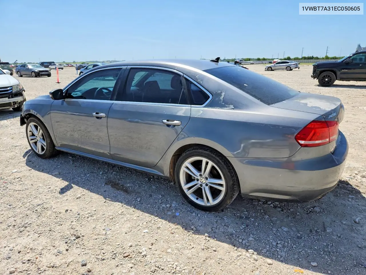 2014 Volkswagen Passat Se VIN: 1VWBT7A31EC050605 Lot: 61854586