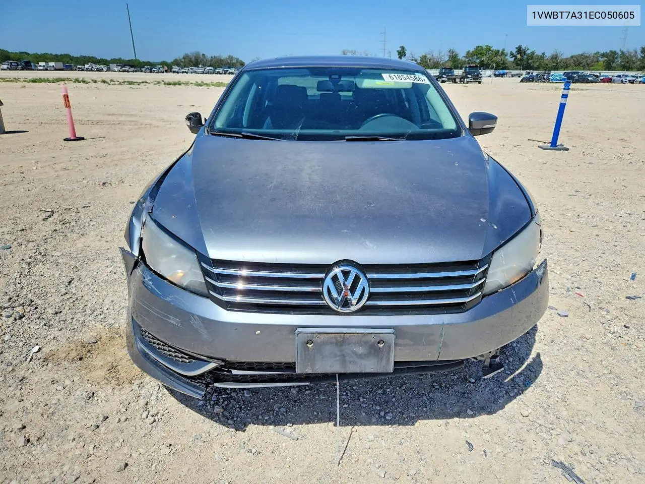 2014 Volkswagen Passat Se VIN: 1VWBT7A31EC050605 Lot: 61854586