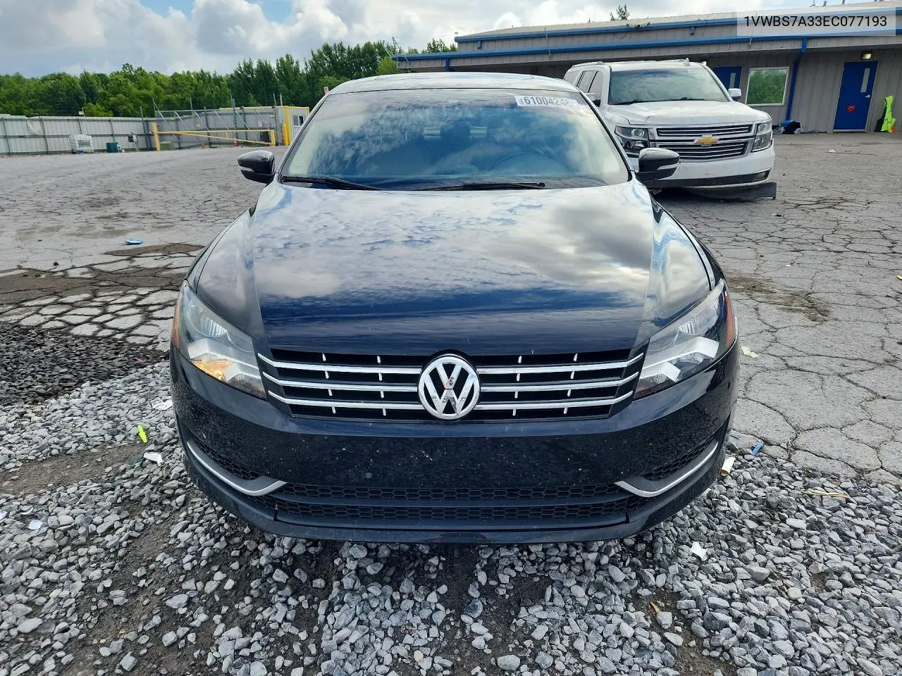 2014 Volkswagen Passat Se VIN: 1VWBS7A33EC077193 Lot: 62144776
