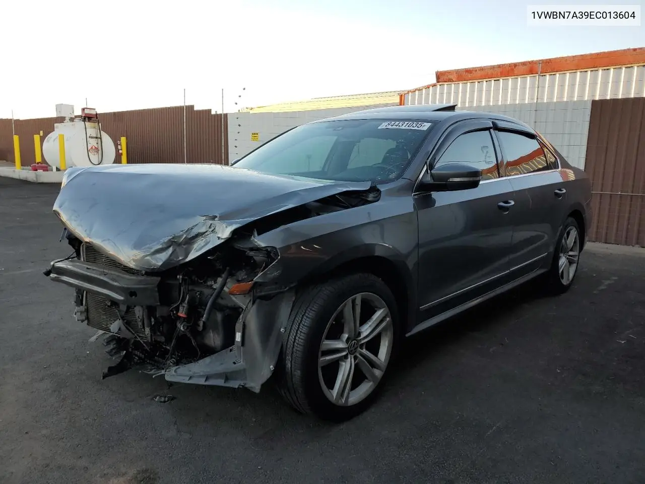 1VWBN7A39EC013604 2014 Volkswagen Passat Se