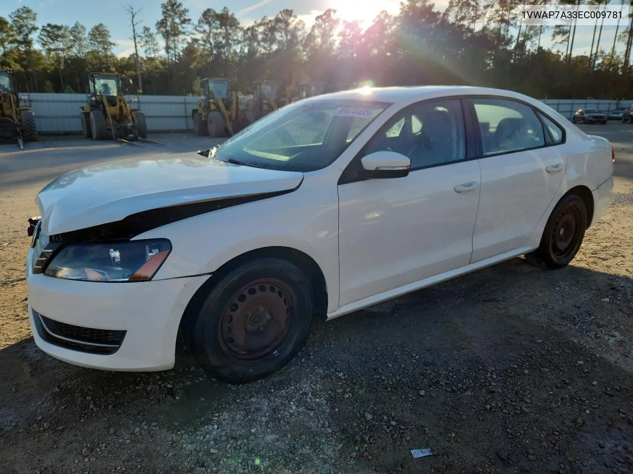 1VWAP7A33EC009781 2014 Volkswagen Passat S