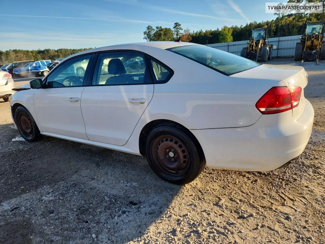 1VWAP7A33EC009781 2014 Volkswagen Passat S
