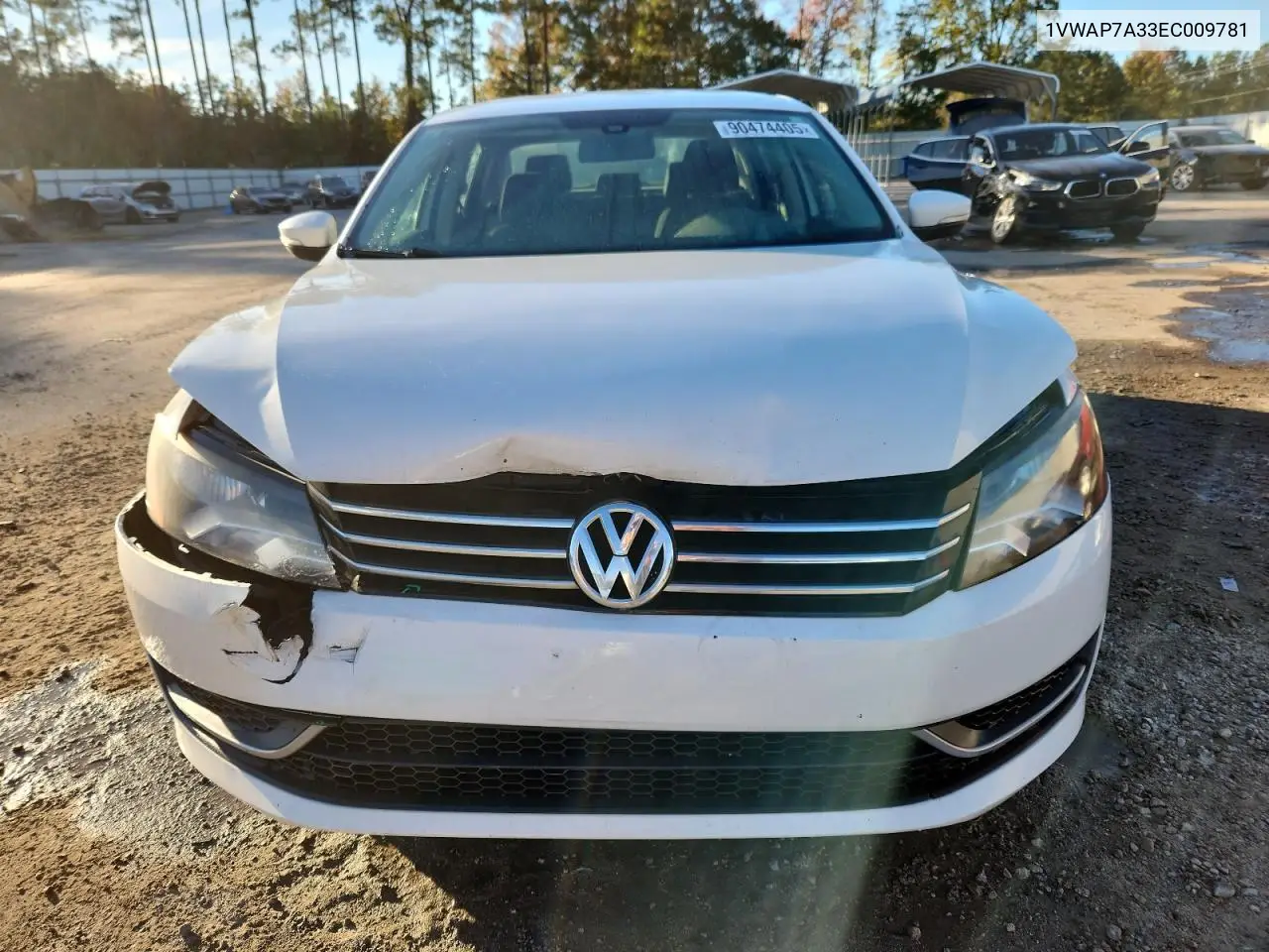1VWAP7A33EC009781 2014 Volkswagen Passat S