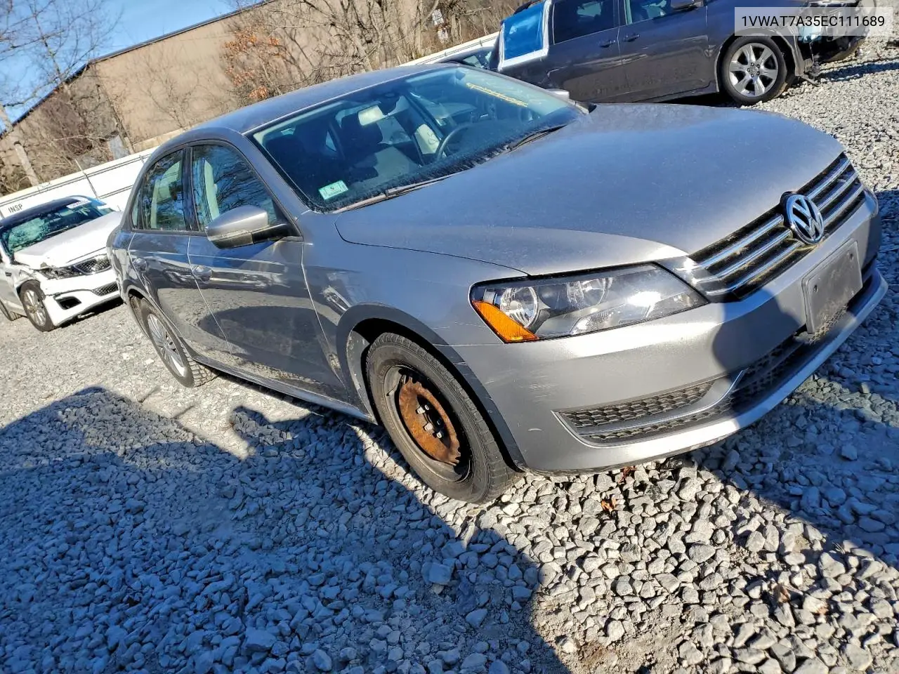 1VWAT7A35EC111689 2014 Volkswagen Passat S