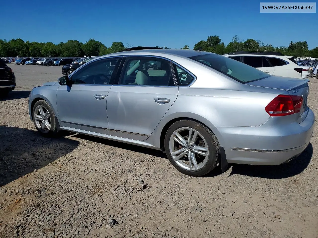 2015 Volkswagen Passat Sel VIN: 1VWCV7A36FC056397 Lot: 55256146