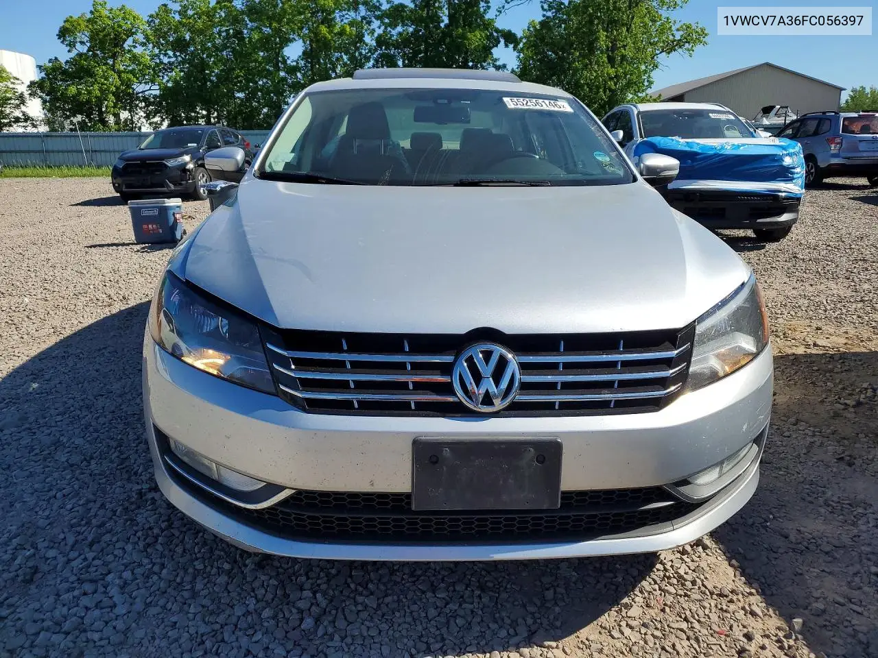 2015 Volkswagen Passat Sel VIN: 1VWCV7A36FC056397 Lot: 55256146