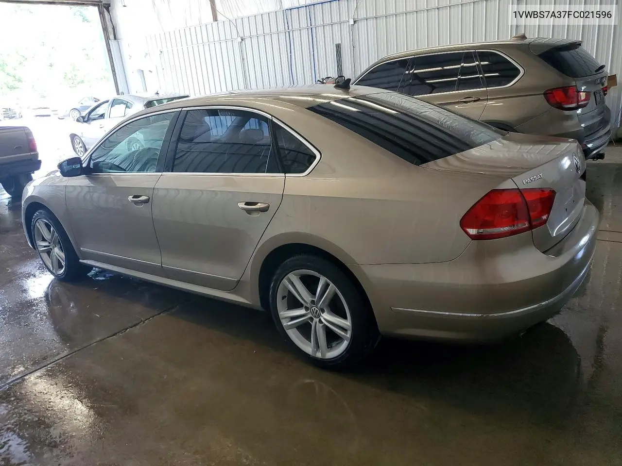 2015 Volkswagen Passat Se VIN: 1VWBS7A37FC021596 Lot: 58752606