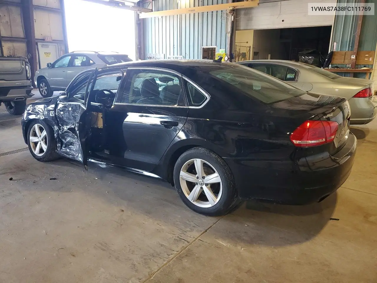 2015 Volkswagen Passat S VIN: 1VWAS7A38FC111769 Lot: 59102566