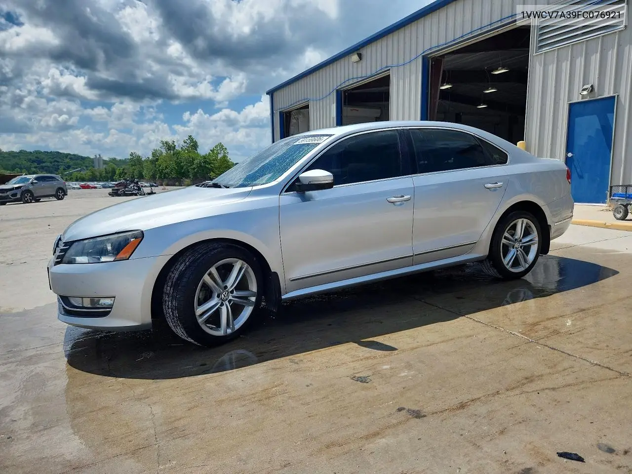 2015 Volkswagen Passat Sel VIN: 1VWCV7A39FC076921 Lot: 59159606