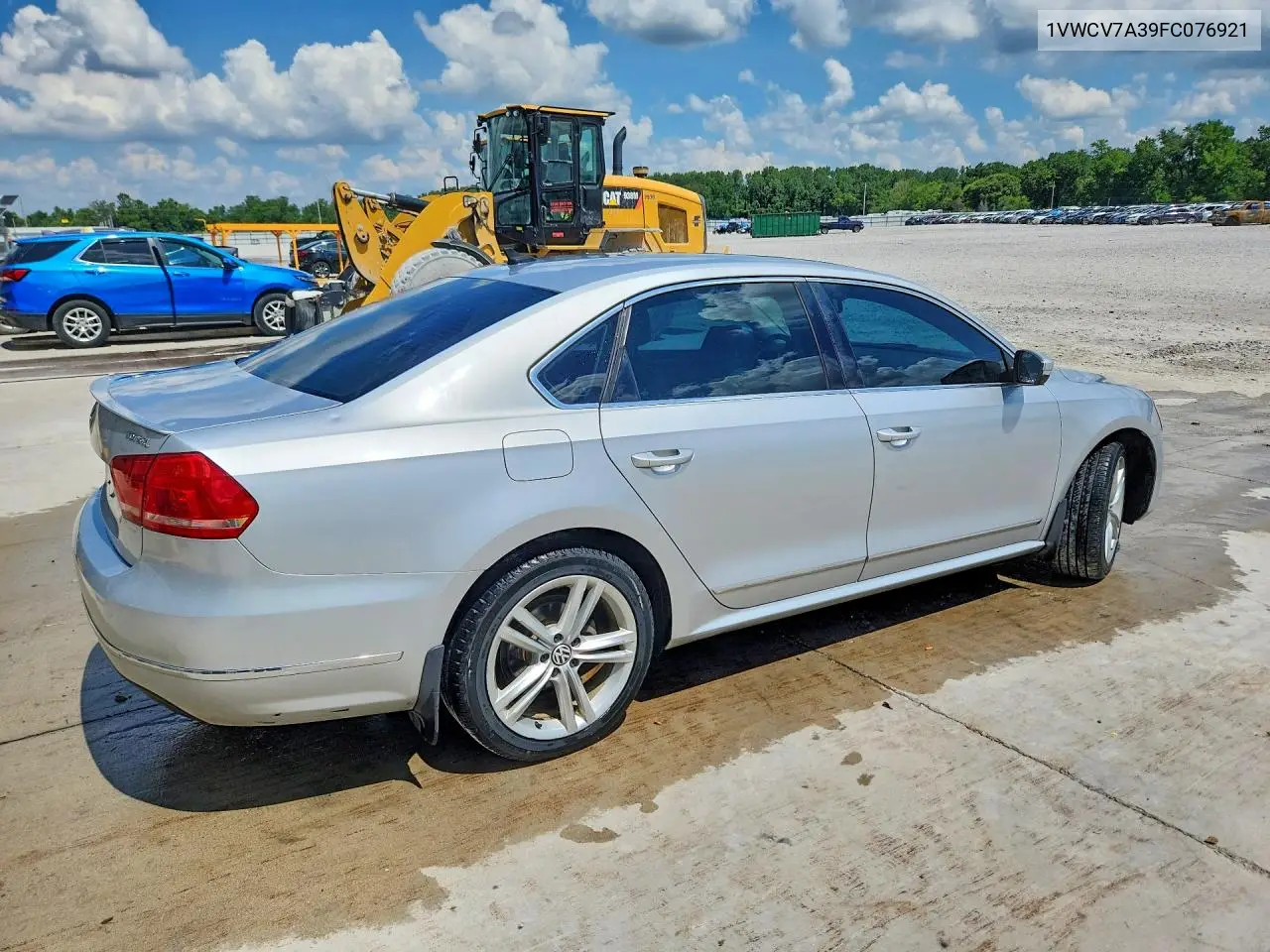 2015 Volkswagen Passat Sel VIN: 1VWCV7A39FC076921 Lot: 59159606