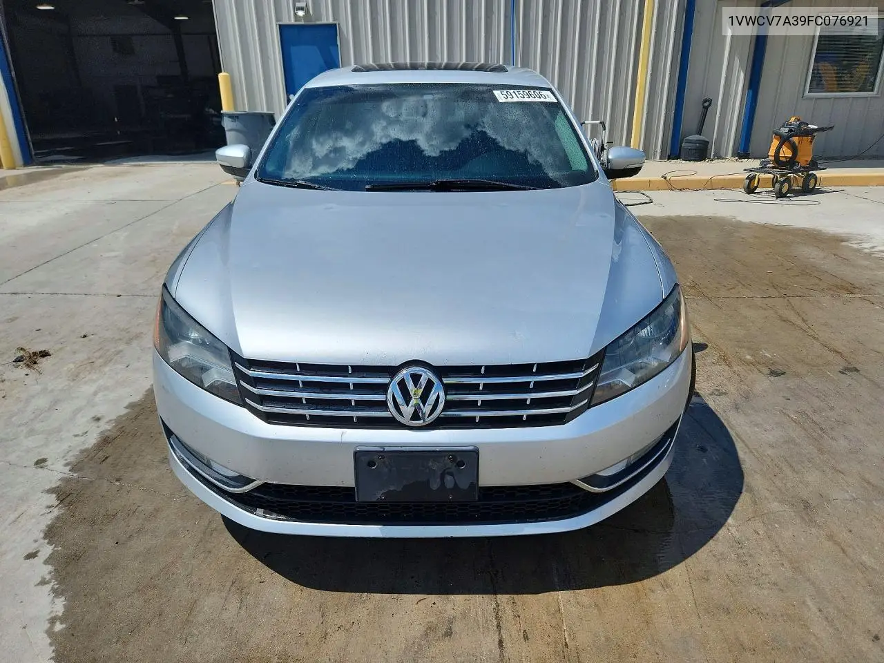 2015 Volkswagen Passat Sel VIN: 1VWCV7A39FC076921 Lot: 59159606