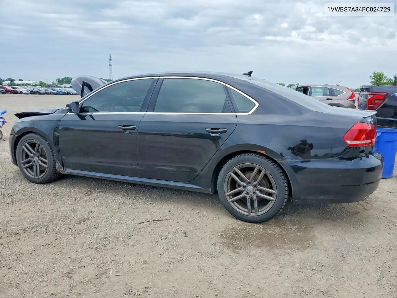 2015 Volkswagen Passat Se VIN: 1VWBS7A34FC024729 Lot: 60117726