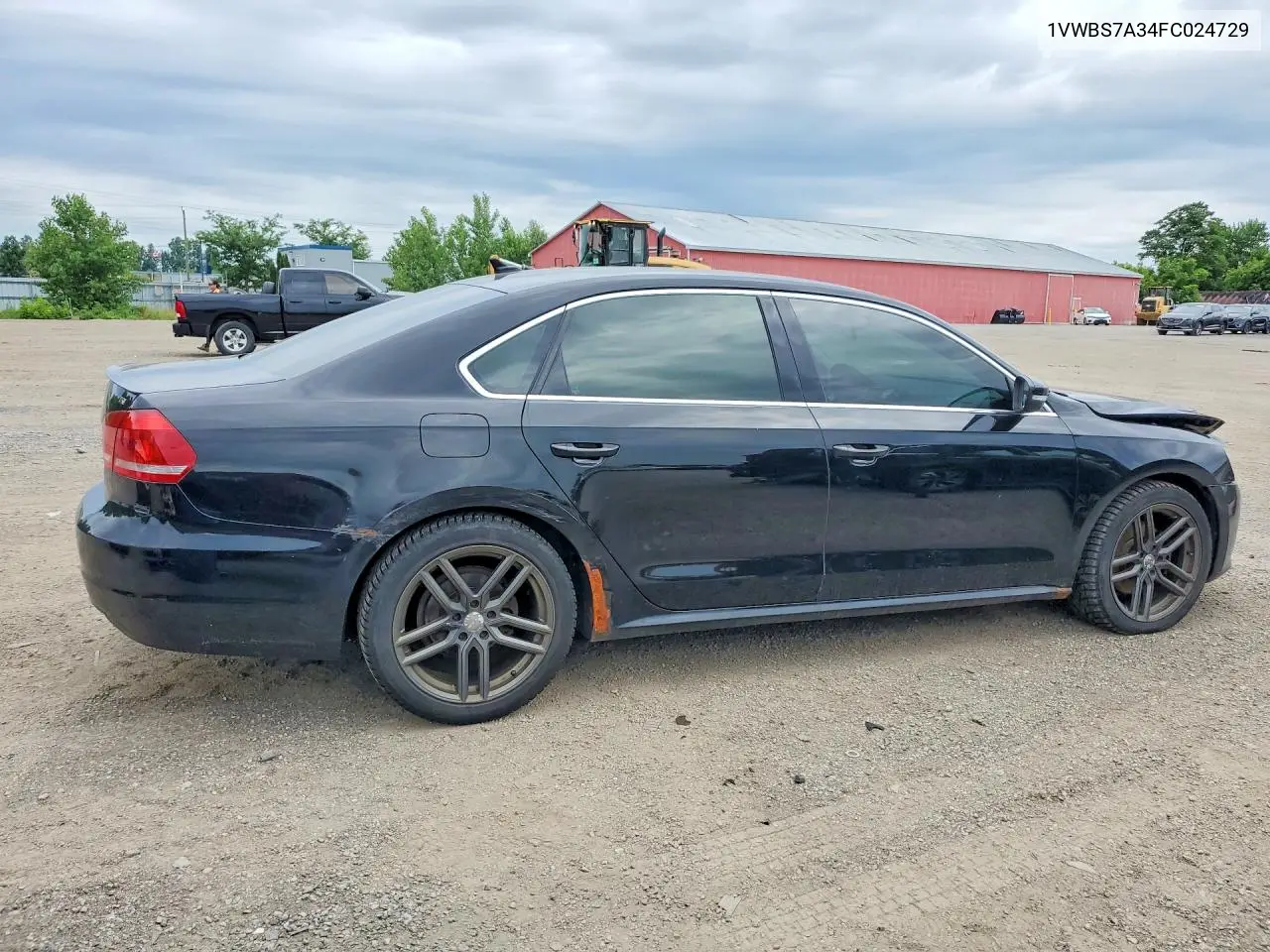 2015 Volkswagen Passat Se VIN: 1VWBS7A34FC024729 Lot: 60117726