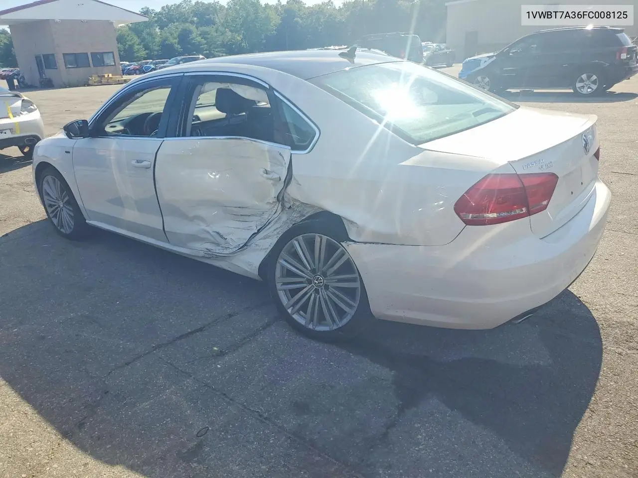 2015 Volkswagen Passat Se VIN: 1VWBT7A36FC008125 Lot: 60971136
