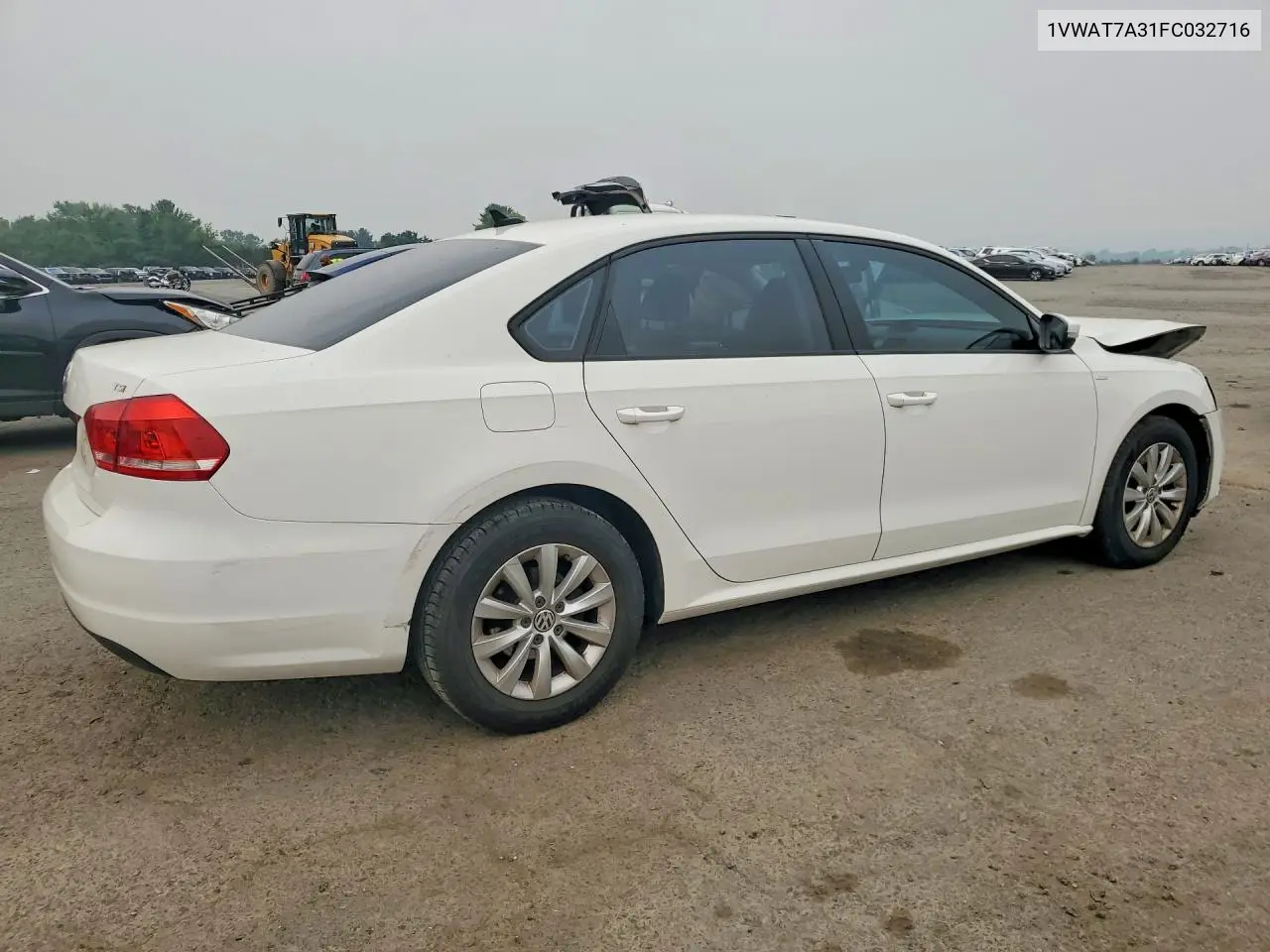 2015 Volkswagen Passat S VIN: 1VWAT7A31FC032716 Lot: 61115716