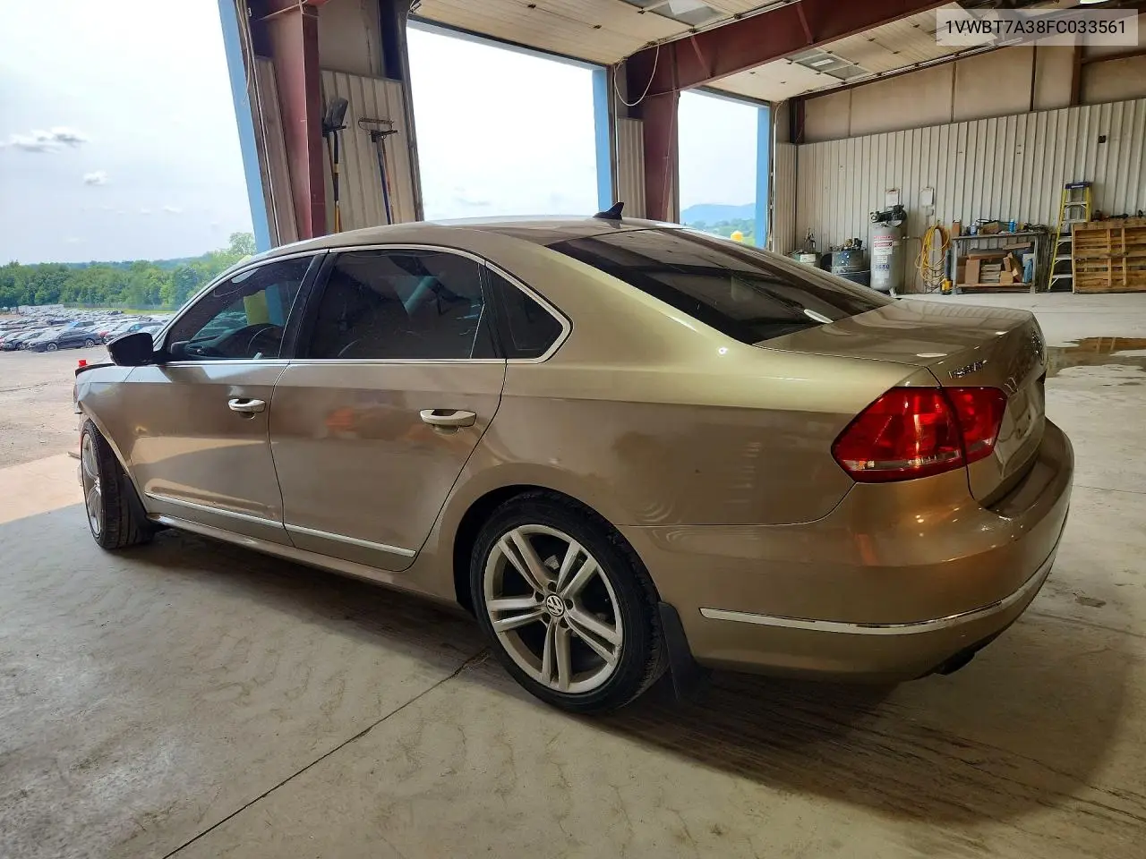 2015 Volkswagen Passat Se VIN: 1VWBT7A38FC033561 Lot: 61118006