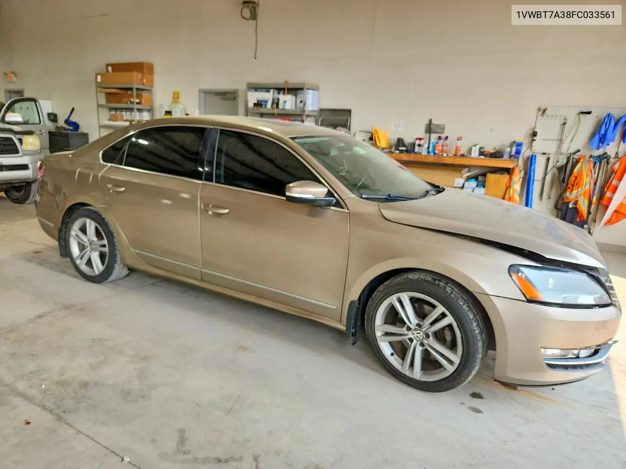 2015 Volkswagen Passat Se VIN: 1VWBT7A38FC033561 Lot: 61118006