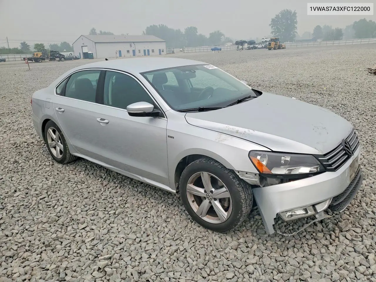 2015 Volkswagen Passat S VIN: 1VWAS7A3XFC122000 Lot: 61425546