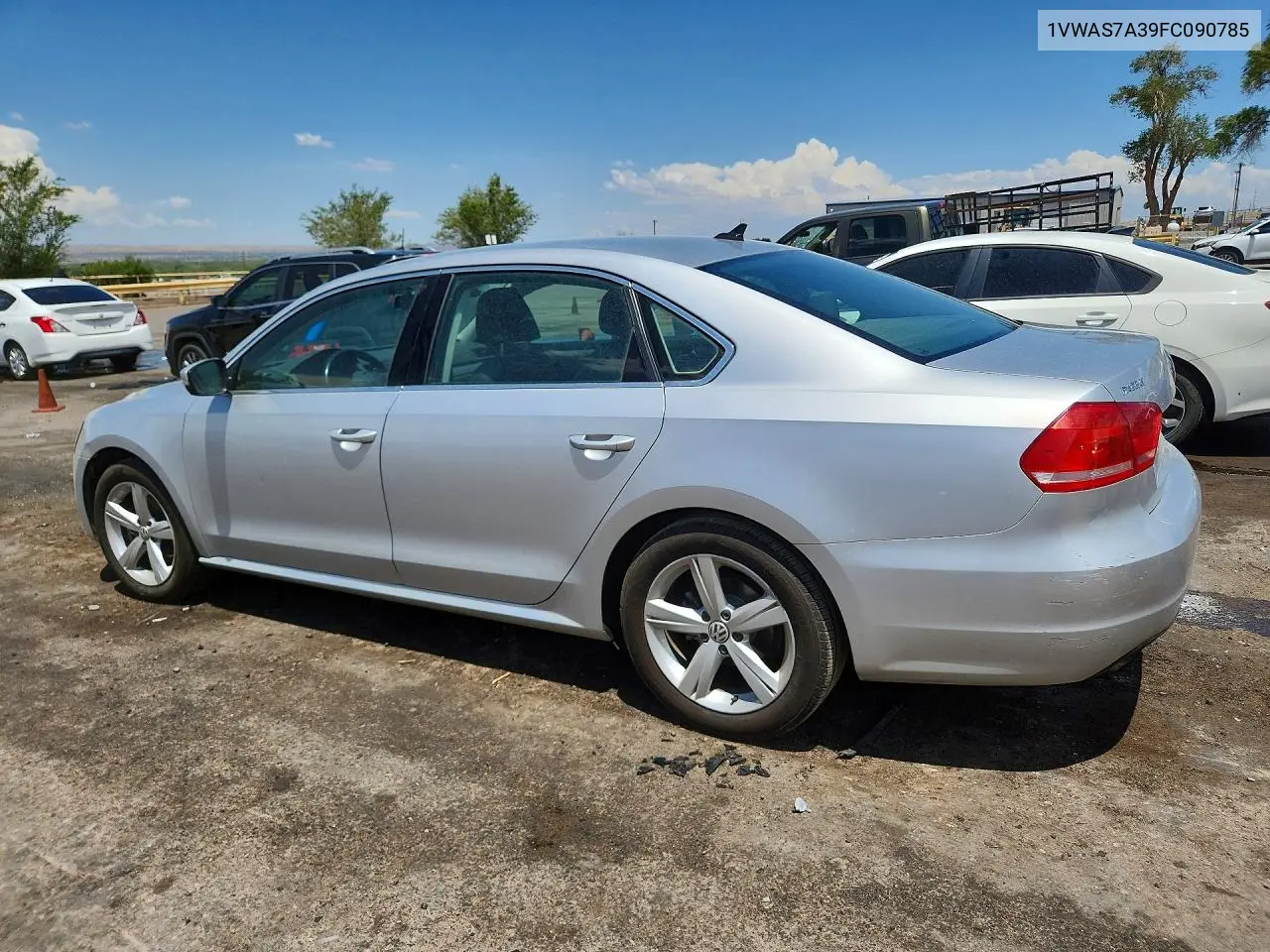 2015 Volkswagen Passat S VIN: 1VWAS7A39FC090785 Lot: 61537106
