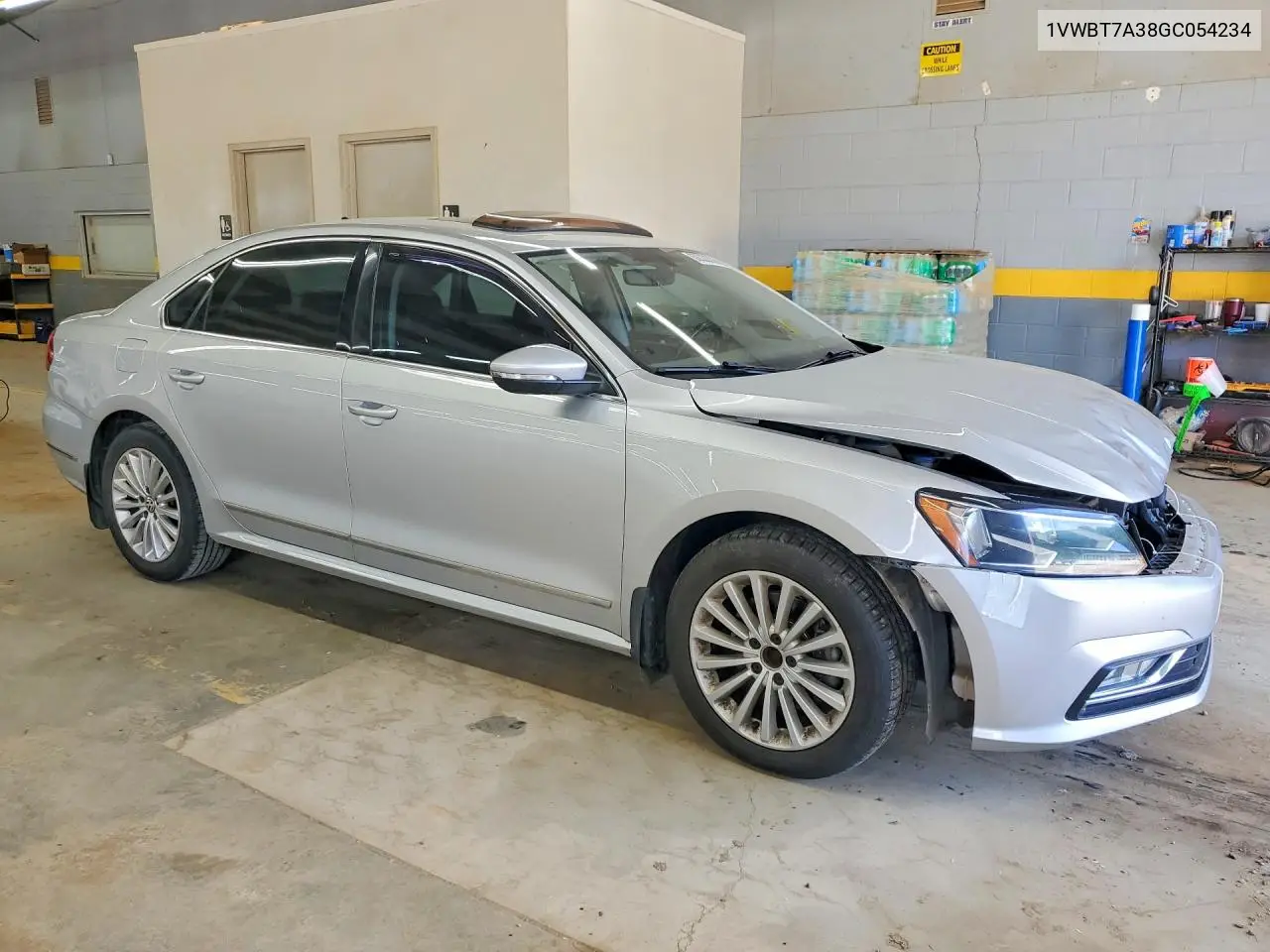 2016 Volkswagen Passat Se VIN: 1VWBT7A38GC054234 Lot: 60033576